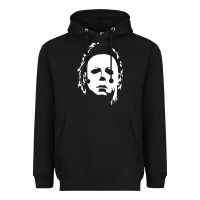 Black halloween horror myers Heavyweight Hoodie - artisFamous