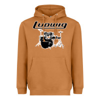 Meerkat ludwig drum Heavyweight Hoodie - artisFamous