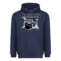 Navy ludwig drum Heavyweight Hoodie - artisFamous