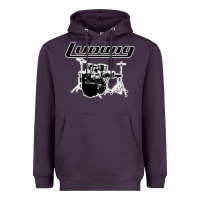Plum ludwig drum Heavyweight Hoodie - artisFamous