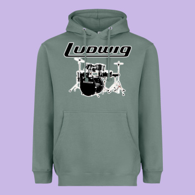 Ludwig Drum Heavyweight Hoodie Designed By Artisfamous