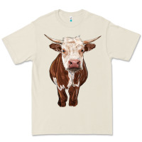 Bone hereford cow Premium Tee - RanaPortraitStore
