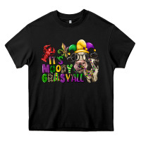 Black its moody gras yall Heavy Core Tee - CowGirlArtShop