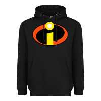 Black top incredibles Heavyweight Hoodie - artisFamous