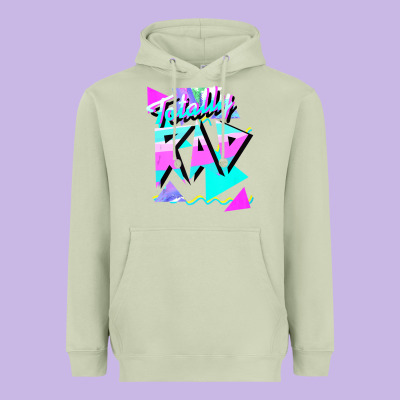 1980's Style Totally Rad 80s Casual  V.10.1 Tank Top Heavyweight Hoodie Designed By Artisfamous