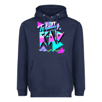 Navy 1980's style totally rad 80s casual  v.10.1 tank top Heavyweight Hoodie - artisFamous