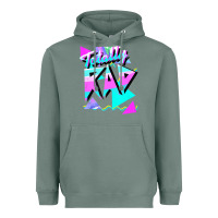 Sage 1980's style totally rad 80s casual  v.10.1 tank top Heavyweight Hoodie - artisFamous