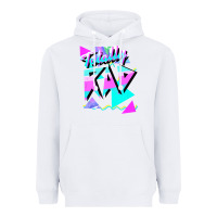 White 1980's style totally rad 80s casual  v.10.1 tank top Heavyweight Hoodie - artisFamous