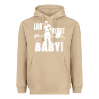 Mushroom American bodybuilder Heavyweight Hoodie - artisFamous