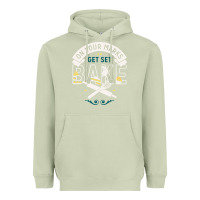 Matcha on your marks get set bake Heavyweight Hoodie - artisFamous