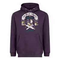Plum on your marks get set bake Heavyweight Hoodie - artisFamous