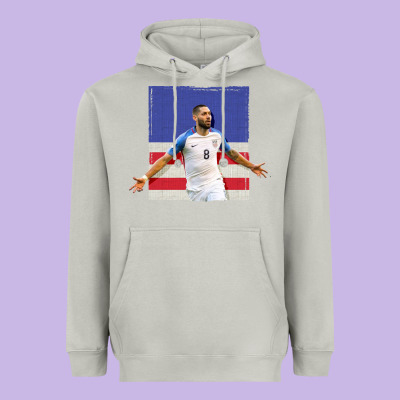 Usmnt Heavyweight Hoodie Designed By Artisfamous