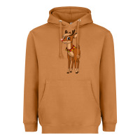 Meerkat rudolph the red nosed reindeer movie Heavyweight Hoodie - artisFamous