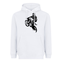 White motocross dirt bike design got dirt Heavyweight Hoodie - artisFamous