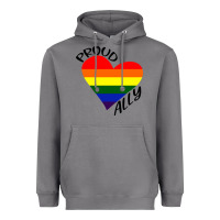 Storm proud ally lgbt heart gay pride month Heavyweight Hoodie - artisFamous