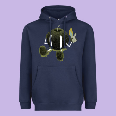 Self Destruction Heavyweight Hoodie Designed By Artisfamous