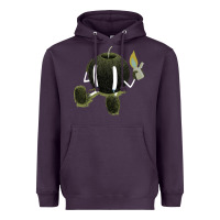 Plum self destruction Heavyweight Hoodie - artisFamous