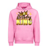 Fuchsia Pink birthday king Urban Hoodie - RanaPortraitStore
