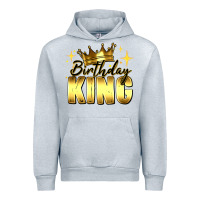 Heather Grey birthday king Urban Hoodie - RanaPortraitStore
