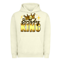 Pigment Pistachio birthday king Urban Hoodie - RanaPortraitStore