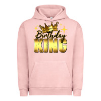 Pigment Salmon birthday king Urban Hoodie - RanaPortraitStore