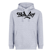 Heather Grey bad boy Heavyweight Hoodie - artisFamous