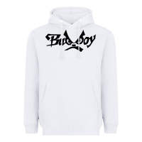 White bad boy Heavyweight Hoodie - artisFamous
