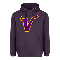 Plum Vikings Style Heavyweight Hoodie - artisFamous