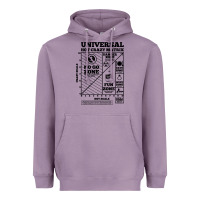 Lavender hot crazy matrix matrix Heavyweight Hoodie - artisFamous