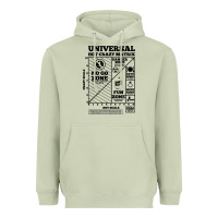 Matcha hot crazy matrix matrix Heavyweight Hoodie - artisFamous