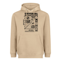 Mushroom hot crazy matrix matrix Heavyweight Hoodie - artisFamous