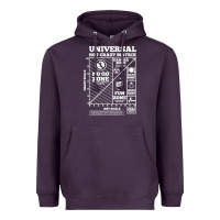 Plum hot crazy matrix matrix Heavyweight Hoodie - artisFamous