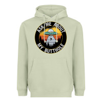 Matcha ask me about my butthole ufo Heavyweight Hoodie - artisFamous