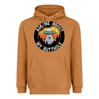 Meerkat ask me about my butthole ufo Heavyweight Hoodie - artisFamous