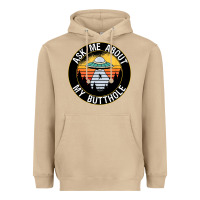 Mushroom ask me about my butthole ufo Heavyweight Hoodie - artisFamous