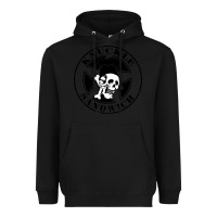 Black knuckle sandwich Heavyweight Hoodie - artisFamous