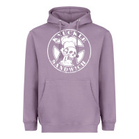Lavender knuckle sandwich Heavyweight Hoodie - artisFamous