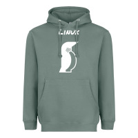 Sage linux Heavyweight Hoodie - artisFamous