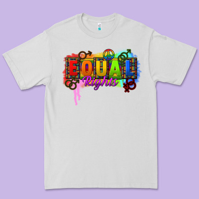 Equal Rights Premium Tee Designed By Cowgirlartshop