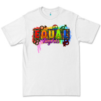 White Equal rights Premium Tee - CowGirlArtShop
