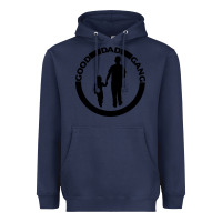 Navy good dad gang Heavyweight Hoodie - artisFamous
