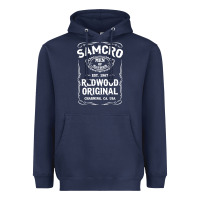 Navy samcro redwood original Heavyweight Hoodie - artisFamous