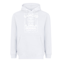 White samcro redwood original Heavyweight Hoodie - artisFamous