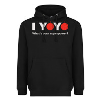 Black funny yoyo Heavyweight Hoodie - artisFamous