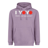 Lavender funny yoyo Heavyweight Hoodie - artisFamous
