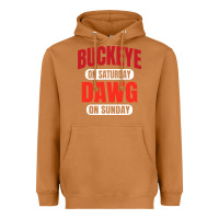 Meerkat buckeye on saturday Heavyweight Hoodie - artisFamous