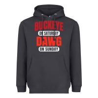 Smoke buckeye on saturday Heavyweight Hoodie - artisFamous