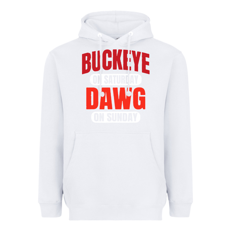 Buckeye On Saturday Heavyweight Hoodie by artisFamous | Teevron