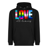 Black lgbt pride rainbow love lgbtq pride Heavyweight Hoodie - artisFamous