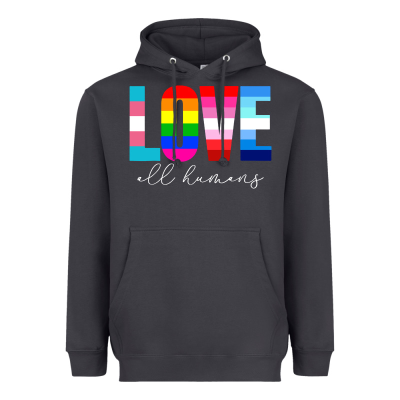 Lgbt Pride Rainbow Love Lgbtq Pride Heavyweight Hoodie by artisFamous | Teevron